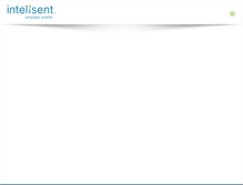Tablet Screenshot of intelisent.com